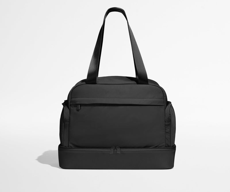 Featherlight Overnight Bag in Jet Black