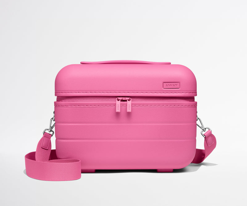 The Train Case in Island Pink