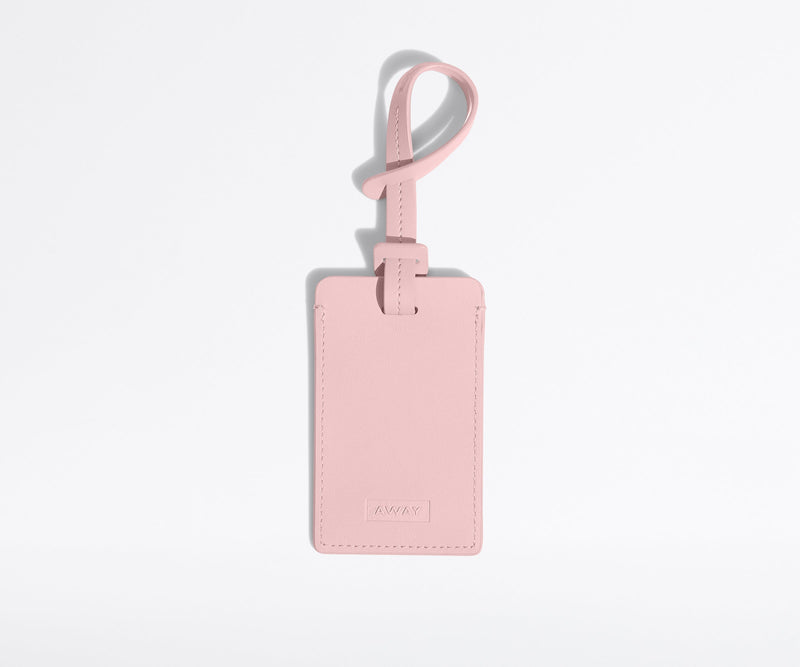 The Luggage Tag in Blush Pink